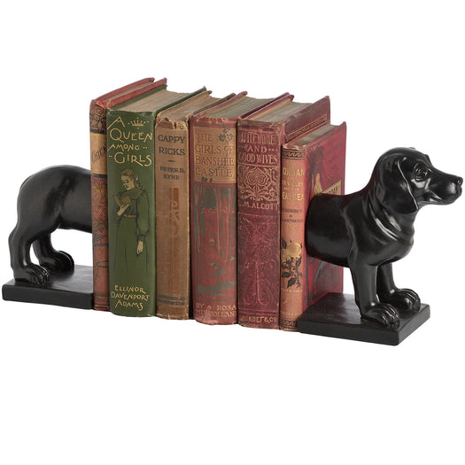 Black Dachshund Dog Book Ends - HUS & CO.