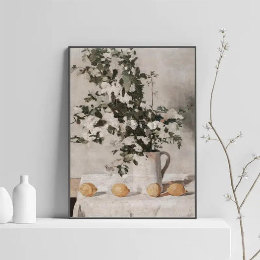 Spanish Lemon Canvas Print - HUS & CO.