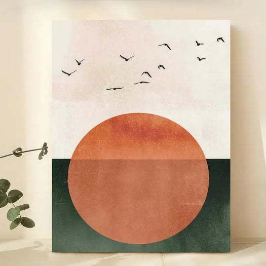 Rising Sun Canvas Print - HUS & CO.