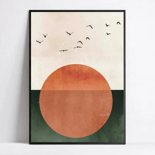 Rising Sun Canvas Print - HUS & CO.