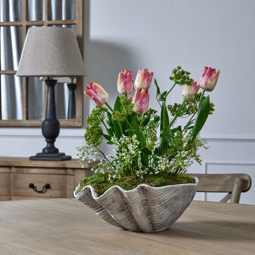 Pink & Green Tulip - hus & co.