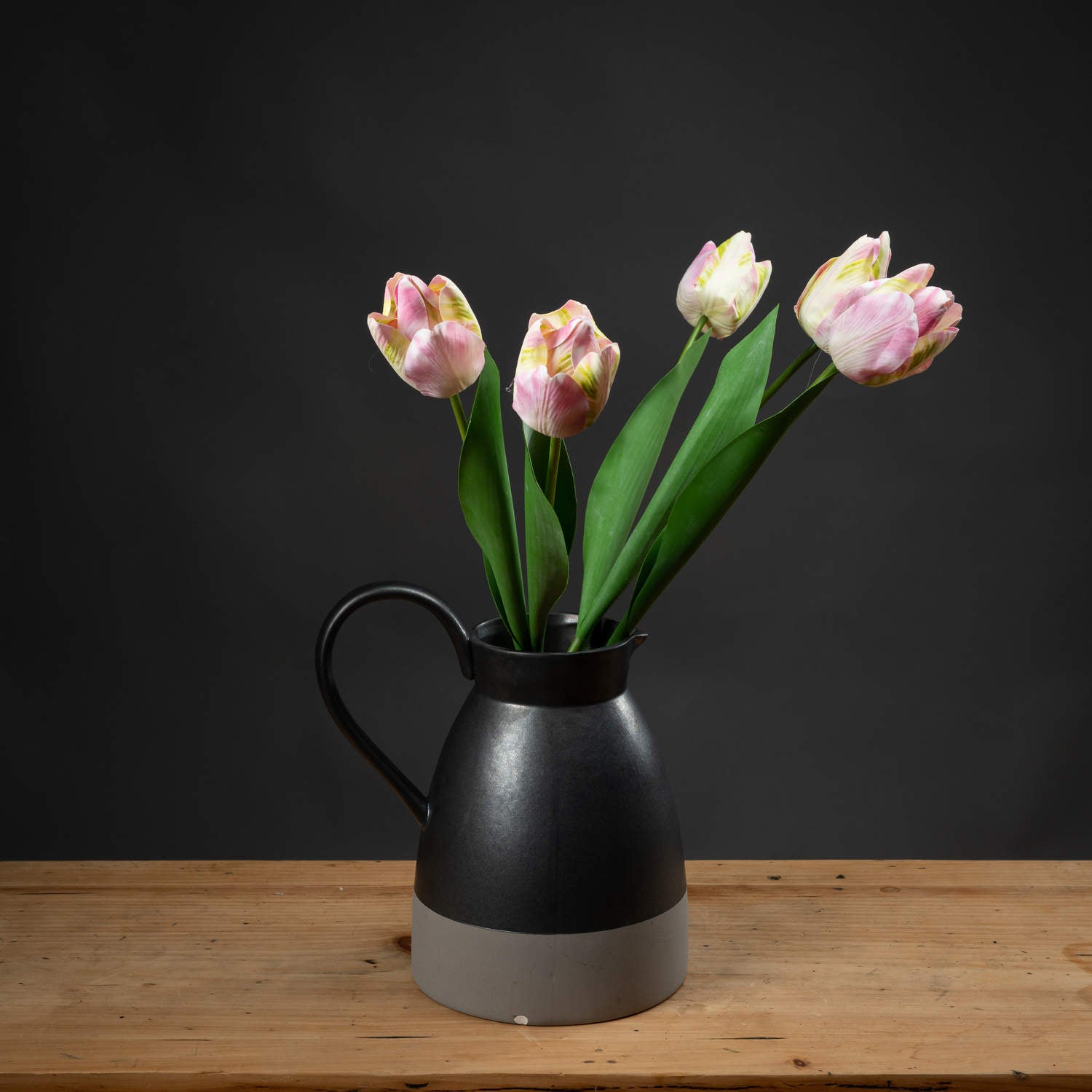 Pink & Green Tulip - hus & co.