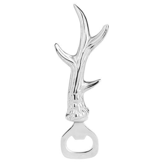 Silver Nickel Antler Bottle Opener - HUS & CO.