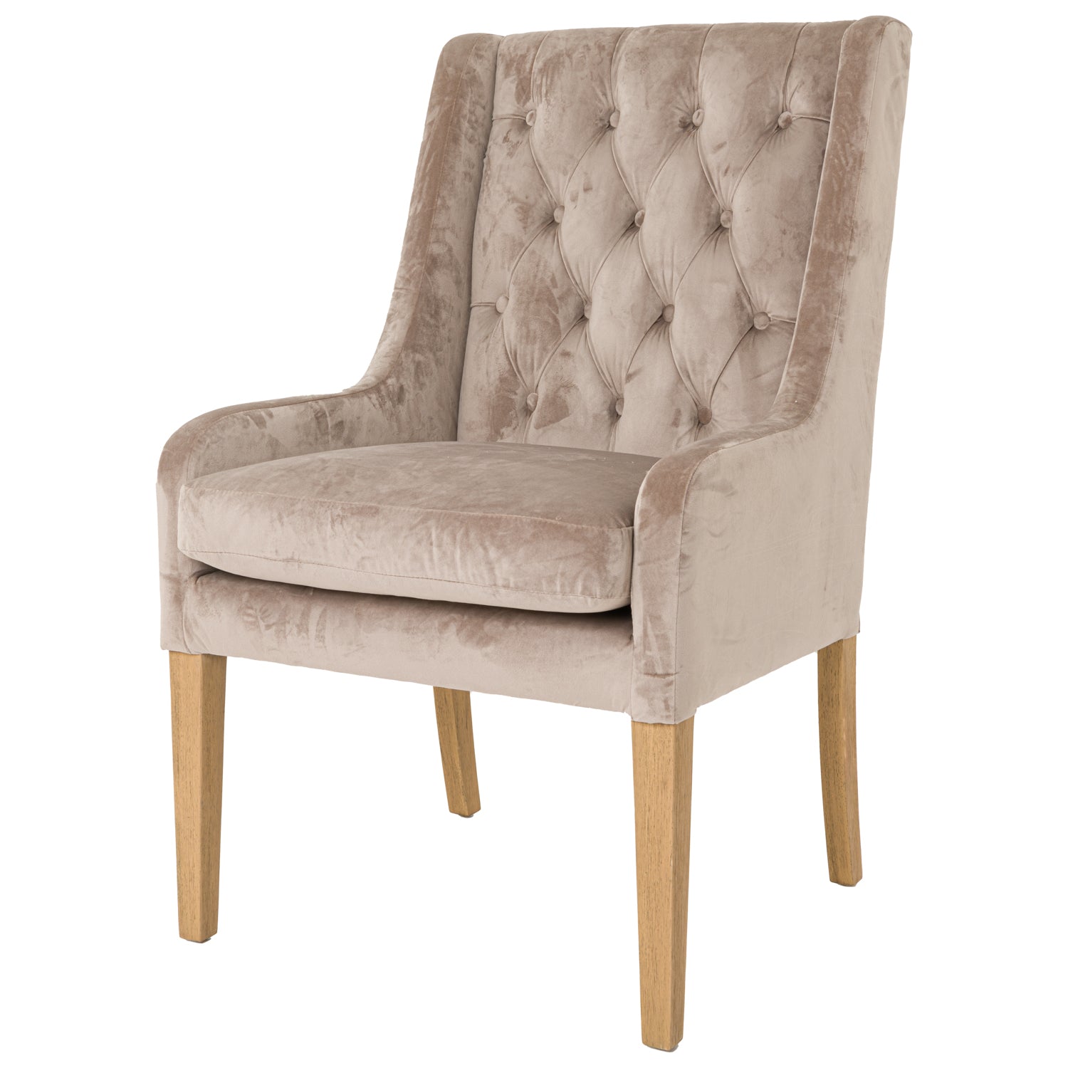 Henley Luxury Large Button Pressed Dining Chair - hus & co.