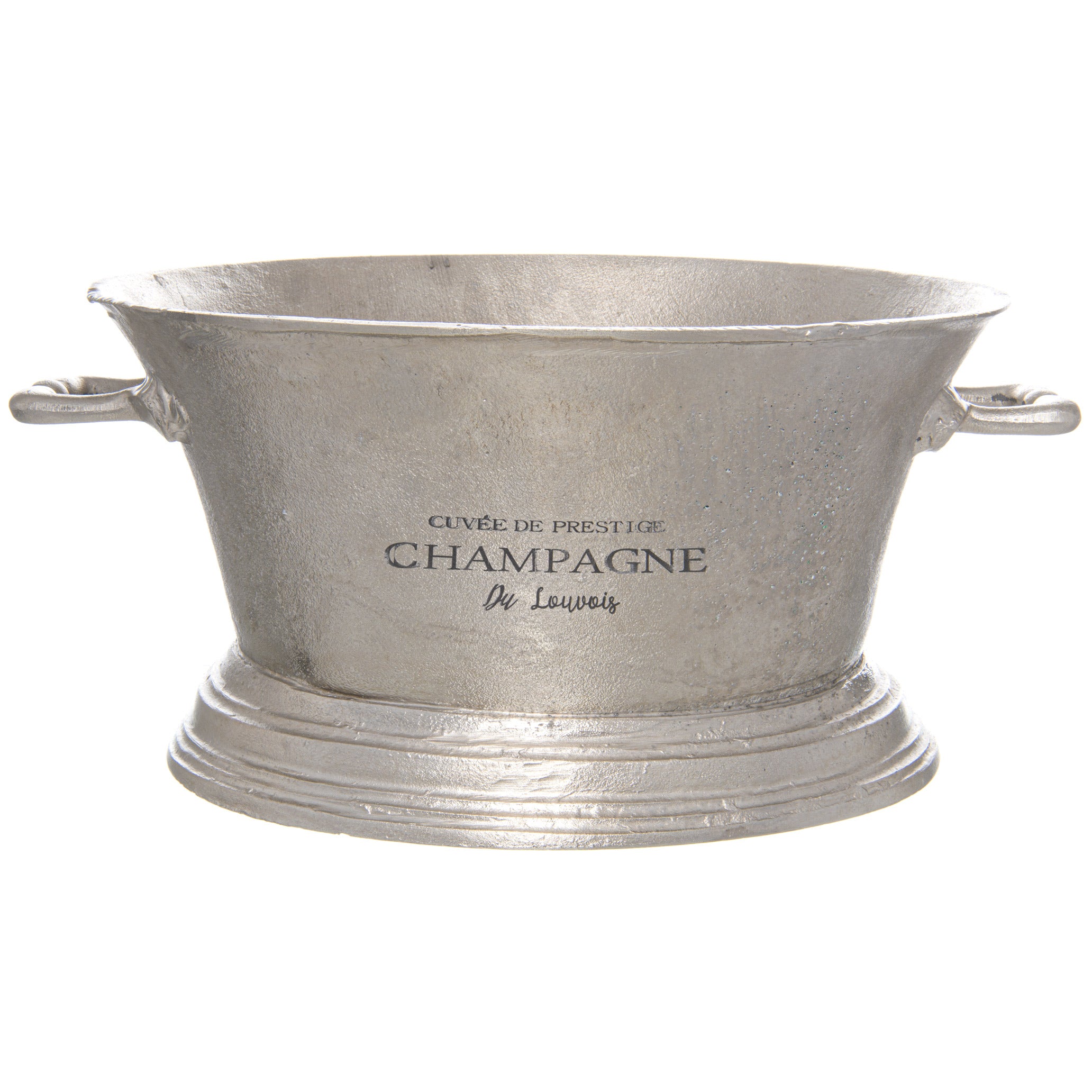 Large Antique Pewter Champagne Cooler - hus & co.