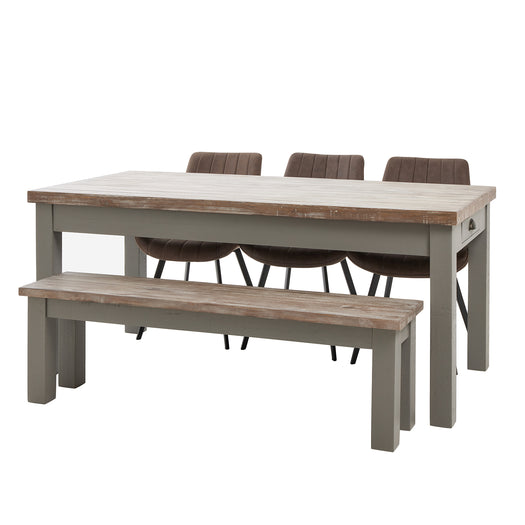 The Oxley Collection Dining Table With Two Drawers - hus & co.