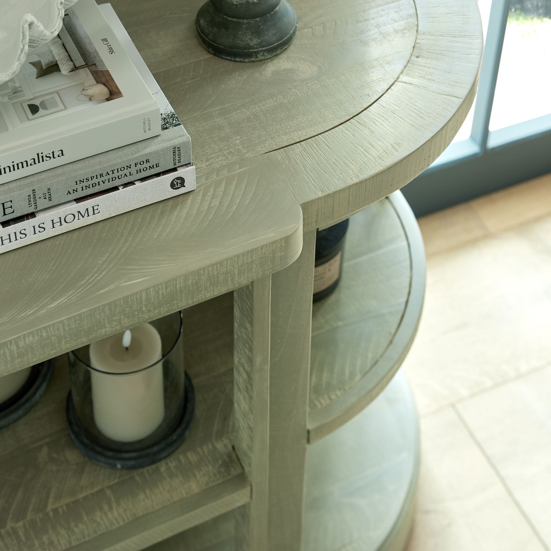 Saltaire Collection 2 Shelf Console Table - HUS & CO.