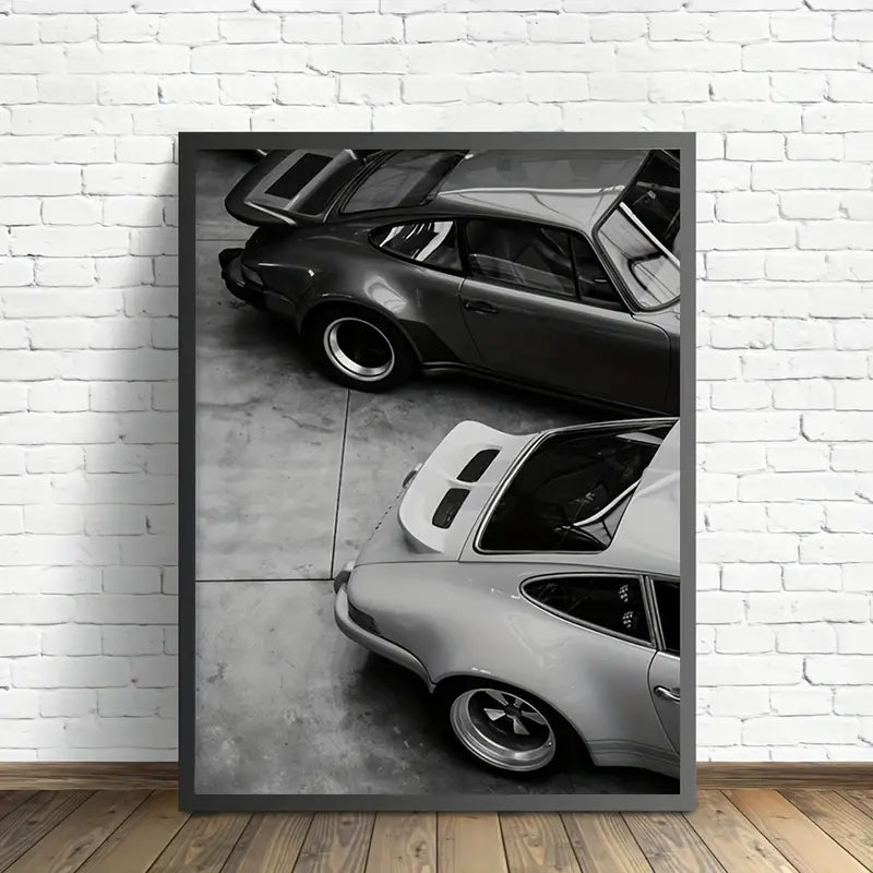 Sports Car Canvas Poster - HUS & CO.