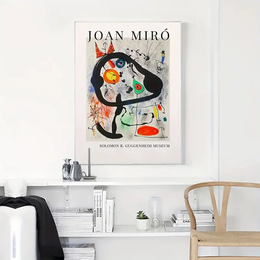 Joan Miro Canvas Print - HUS & CO.