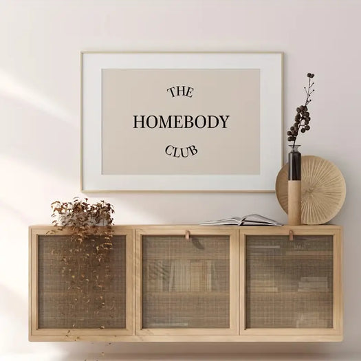 "The Homebody Club" Canvas Print - HUS & CO.