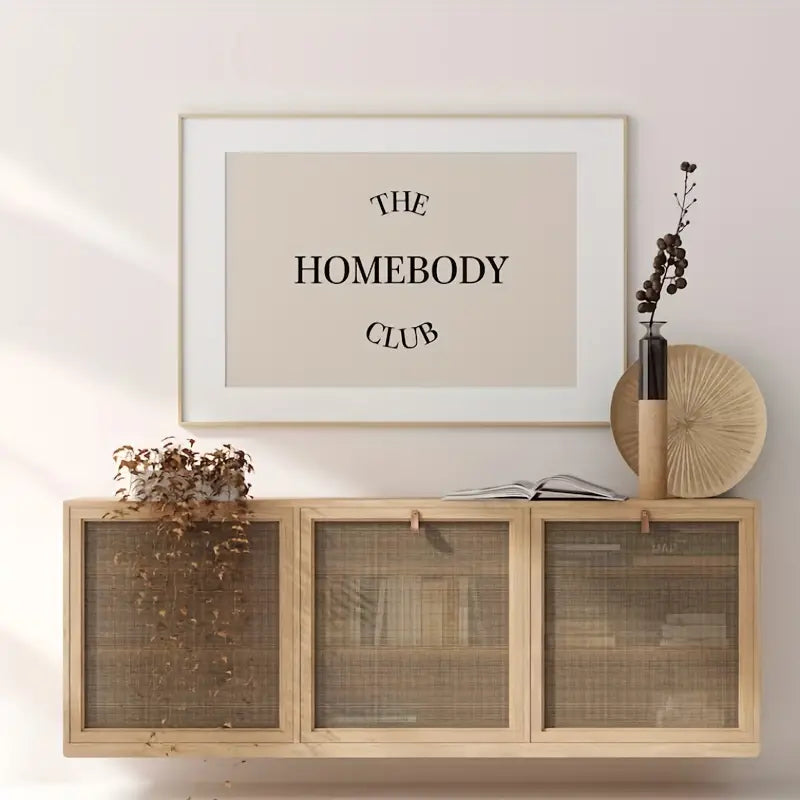 "The Homebody Club" Canvas Print - HUS & CO.