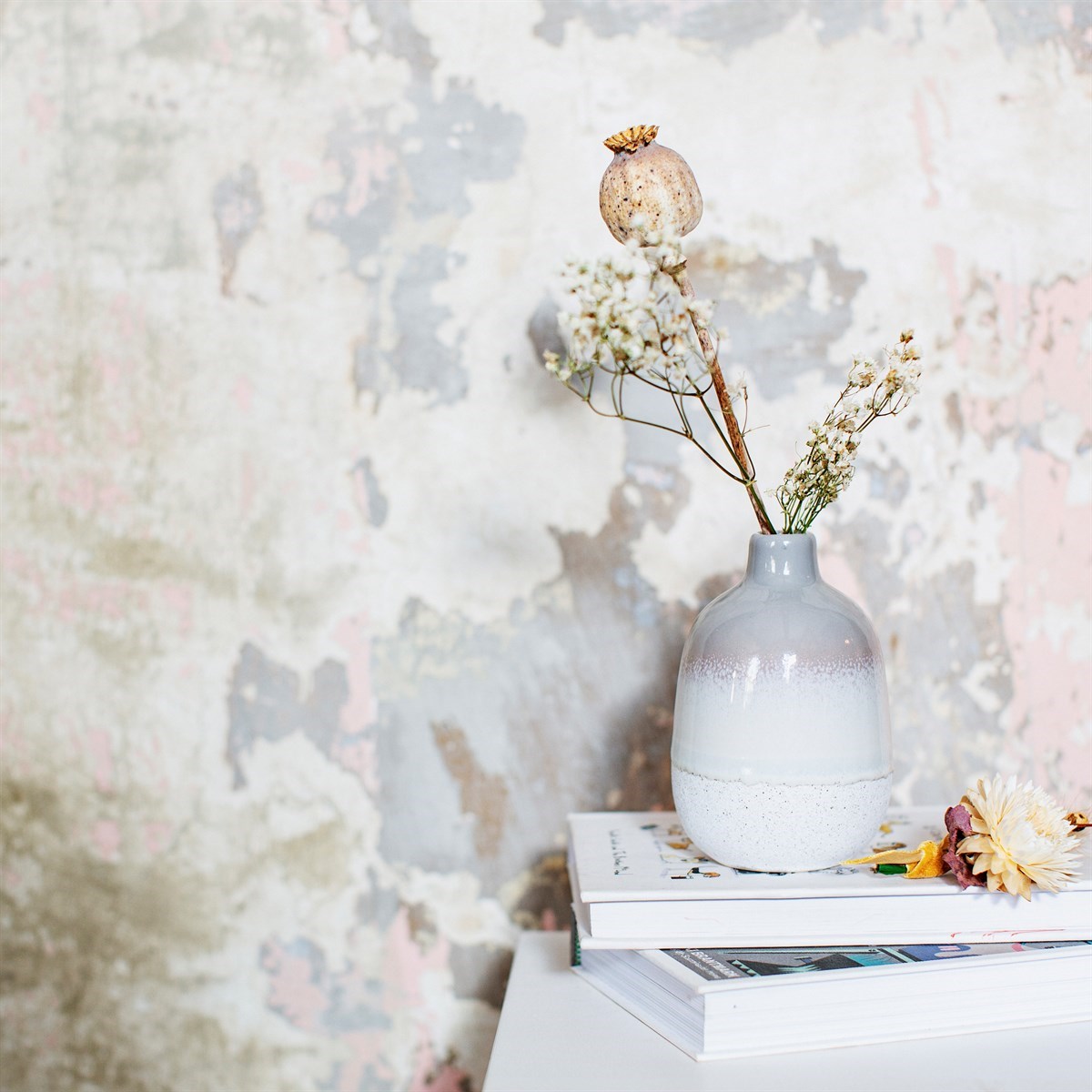 Mojave Glaze Grey Vase - hus & co.