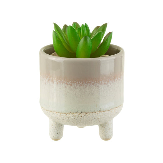 Mojave Glaze Grey Planter - hus & co.