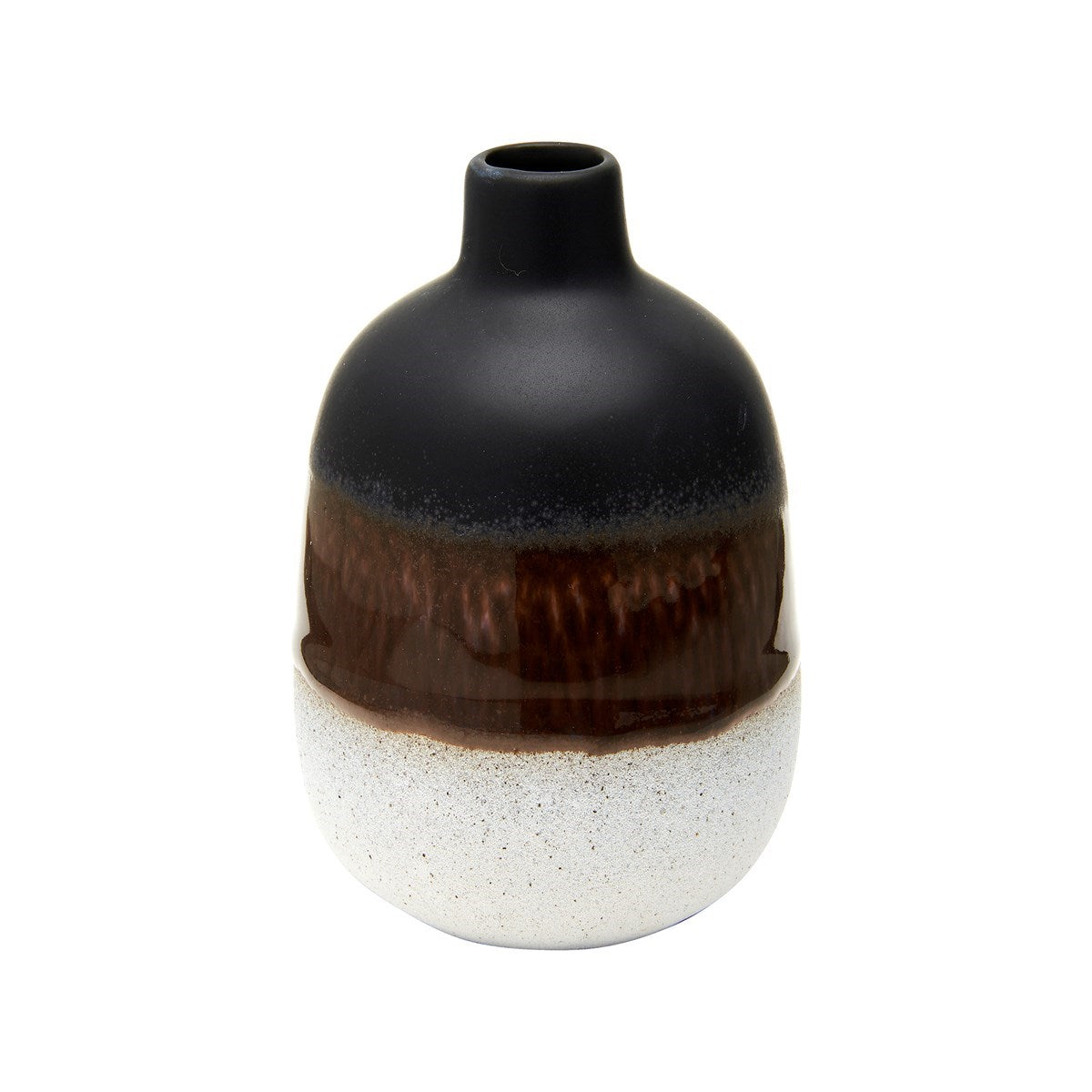 Mojave Glaze Black Vase - hus & co.