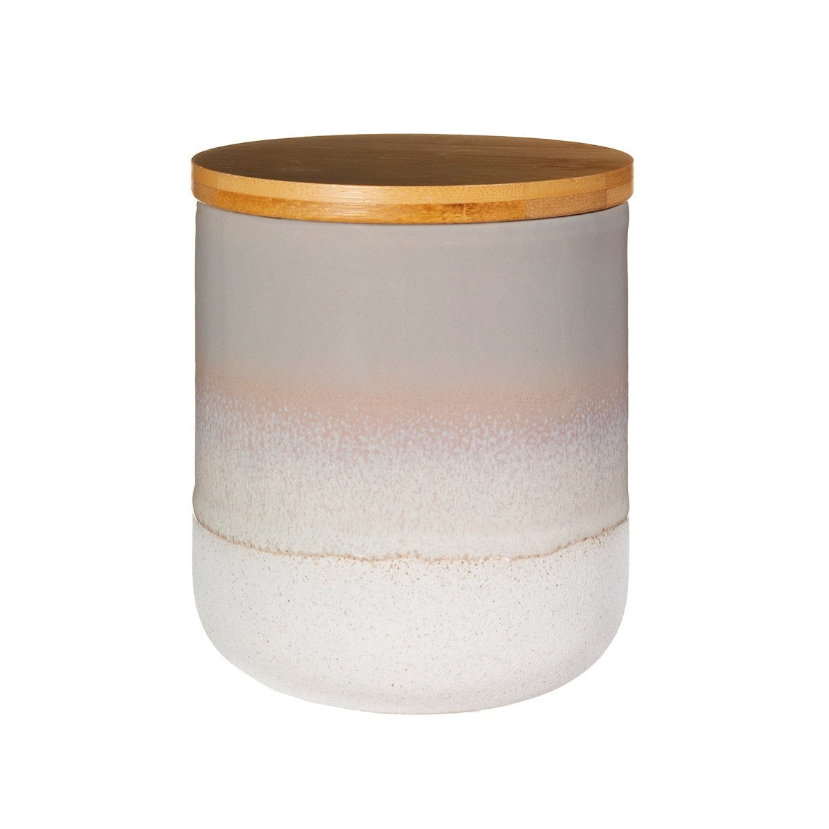 Mojave Glaze Canister Grey - hus & co.