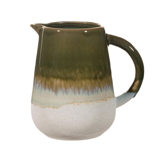 Mojave Glaze Green Jug - hus & co.