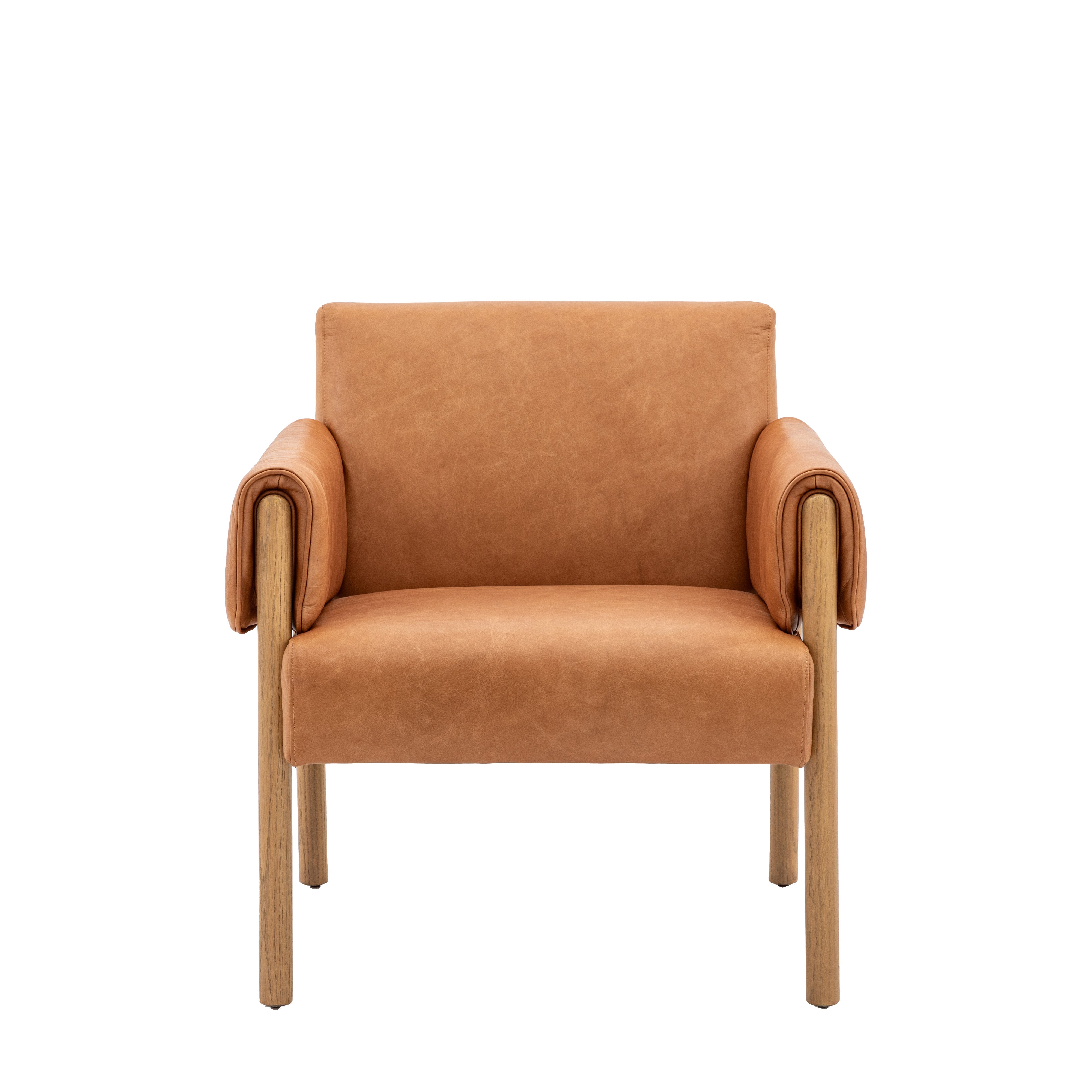 Stratford Armchair - Brown Leather - hus & co.