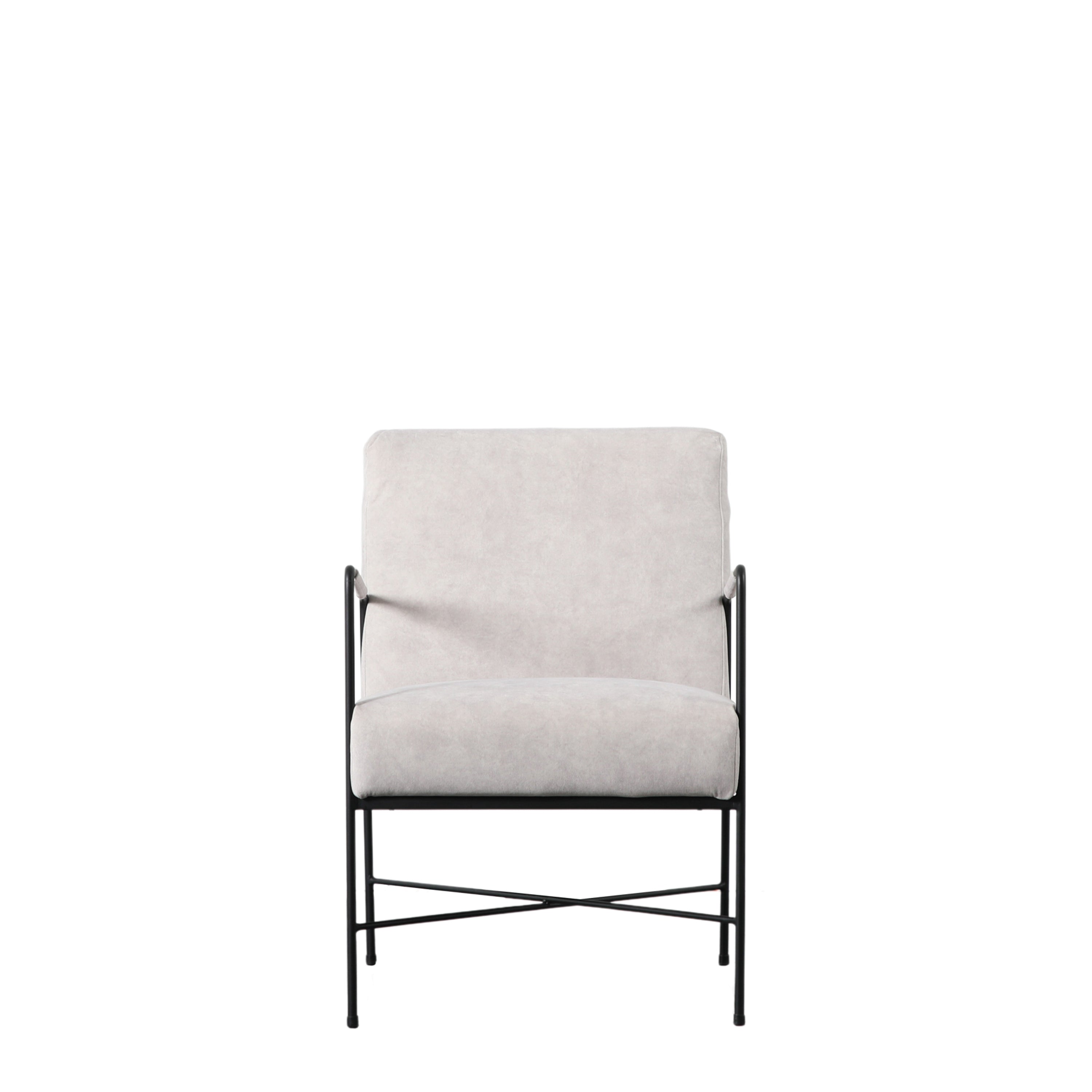 Chartham Armchair - White - hus & co.