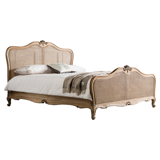 Chic Cane Bed Weathered - Super King - hus & co.