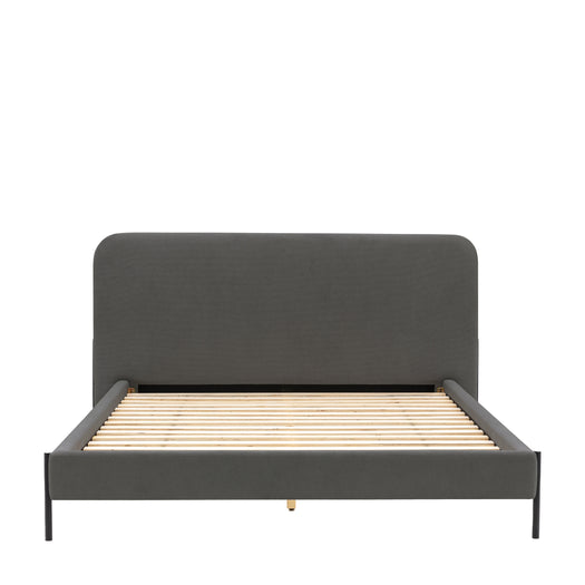 Oslo Double Bedstead - Charcoal - hus & co.