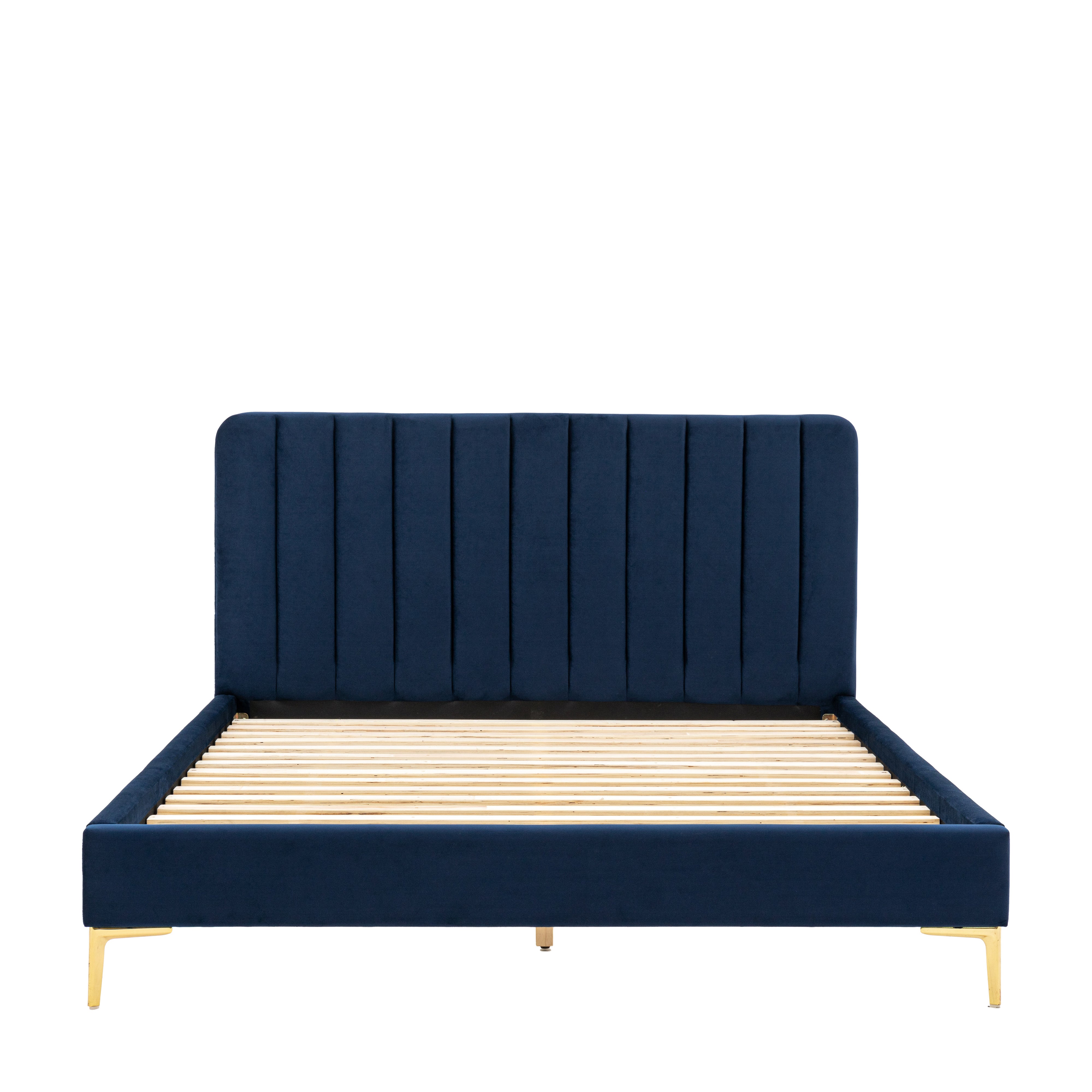 Kensington Double Bedstead - Indigo - hus & co.