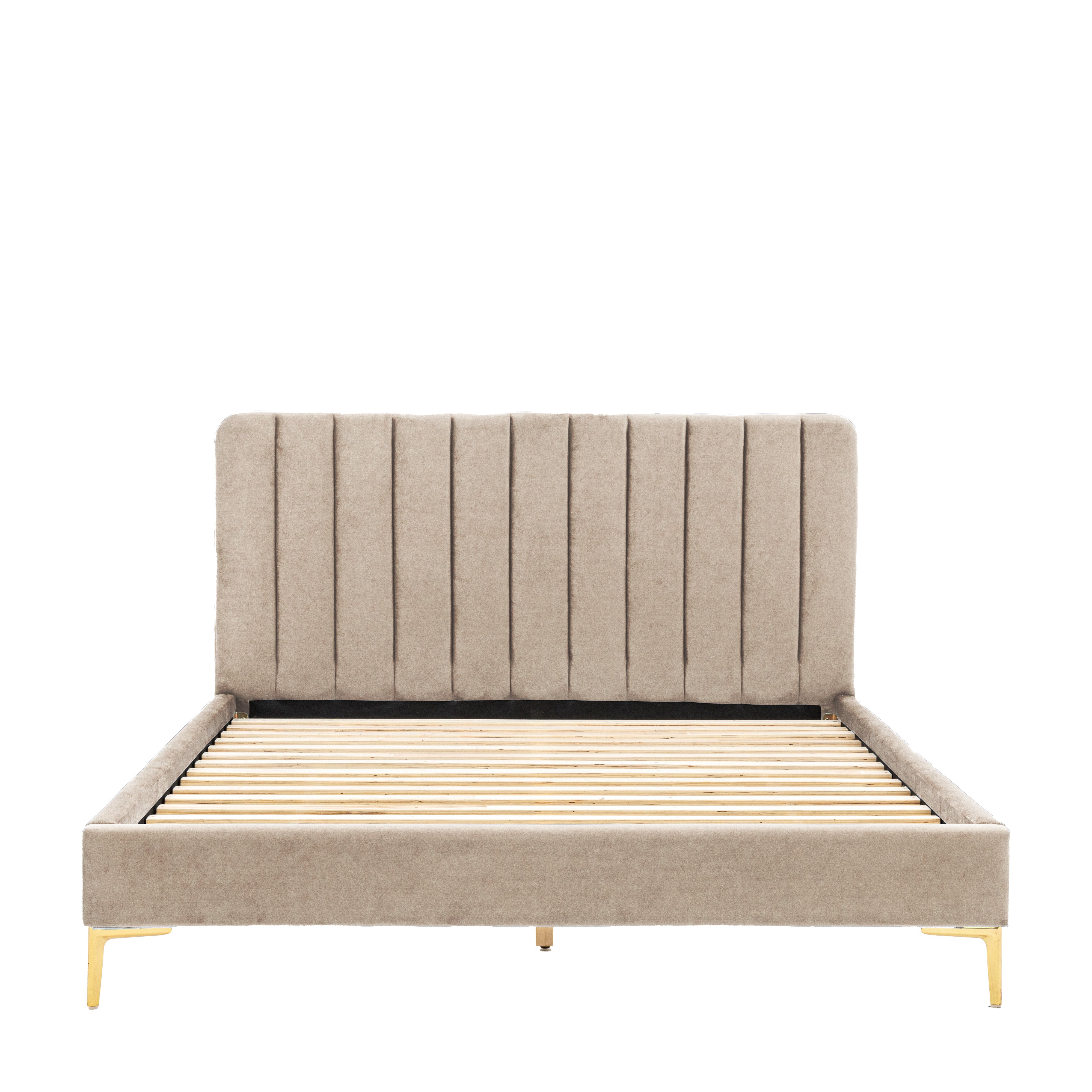 Kensington King Bedstead - Latte - hus & co.