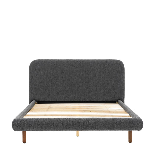 Rabley King Bedstead - Charcoal - hus & co.