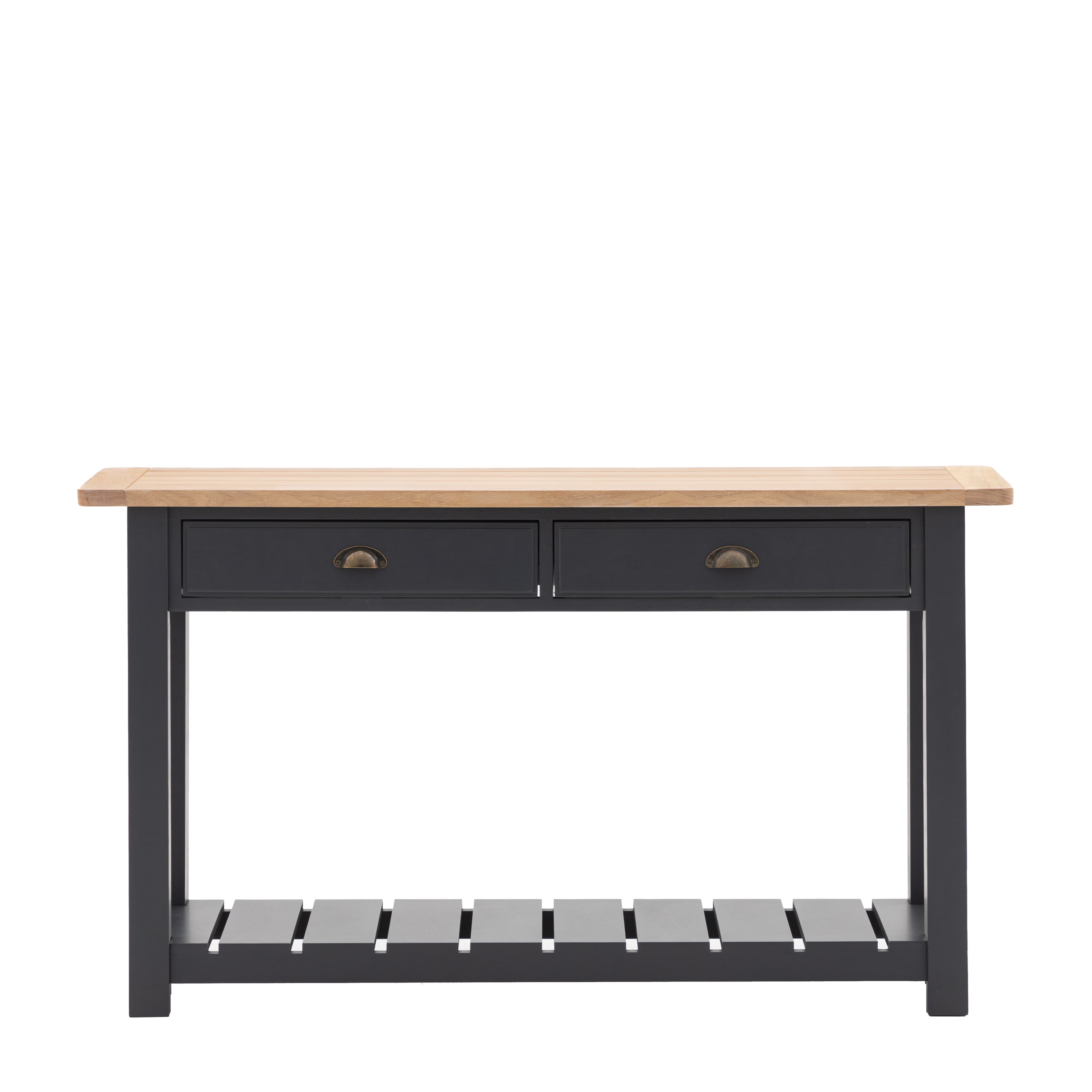 Eton 2 Drawer Console Table - Meteor - HUS & CO.