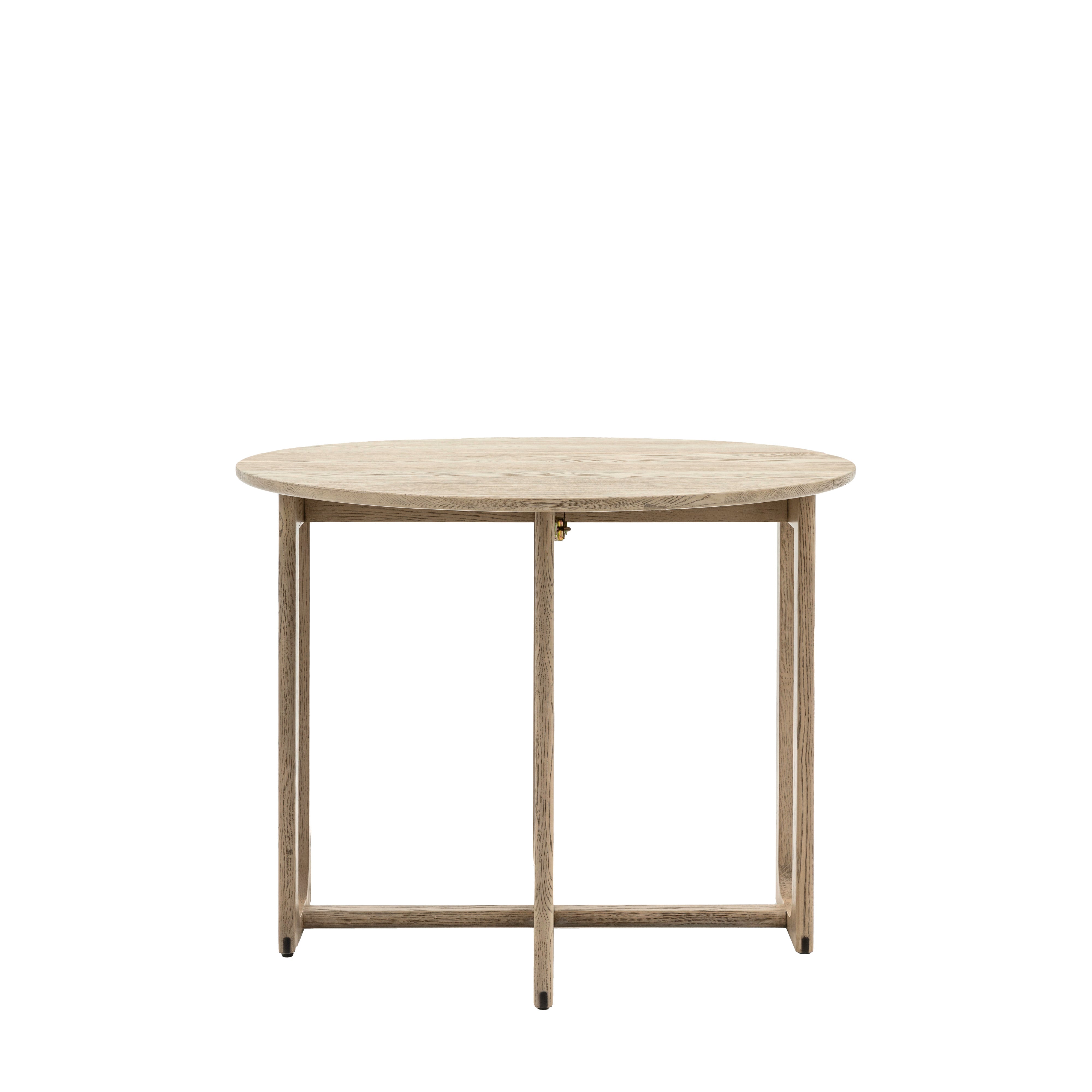 Craft Folding Dining Table - Smoked - hus & co.