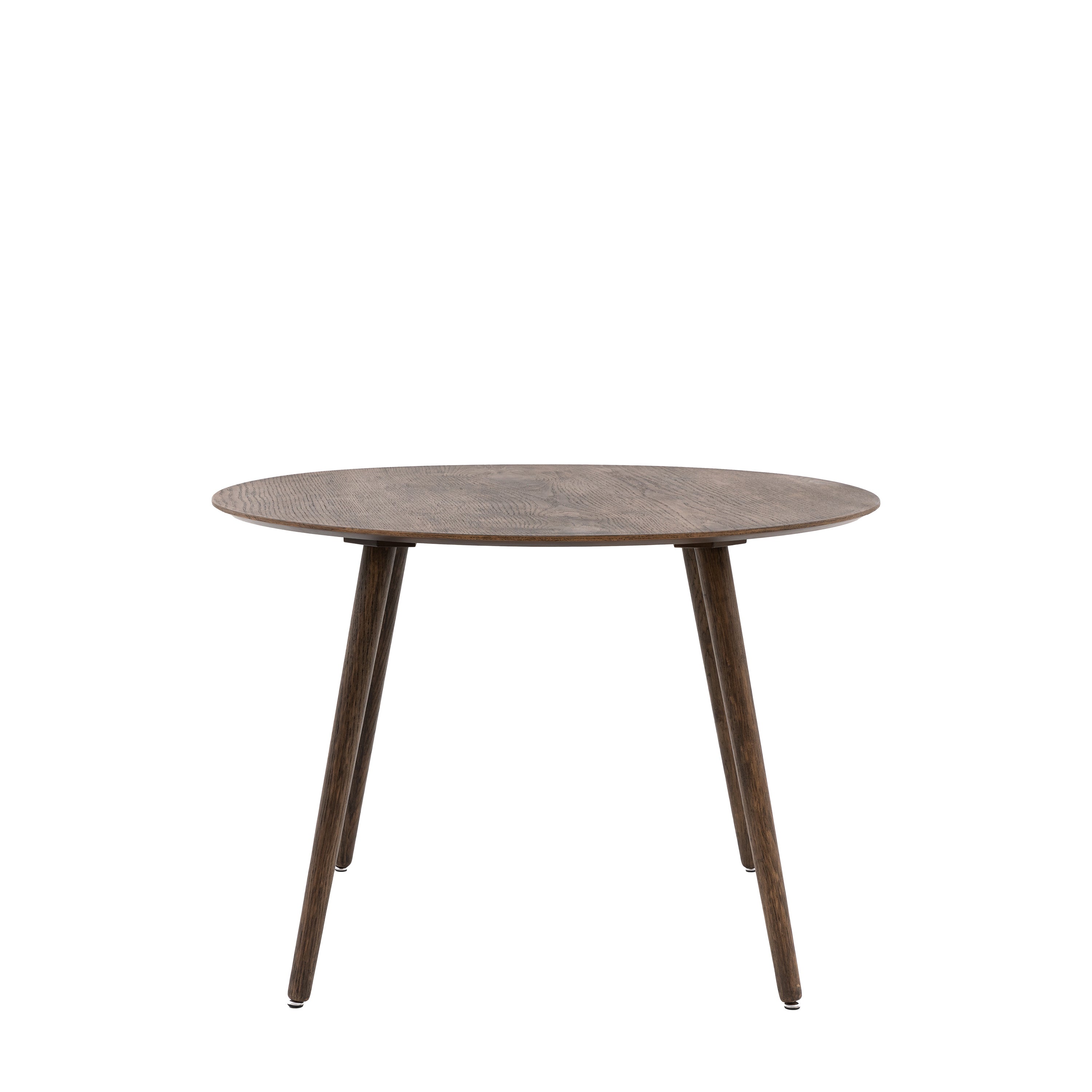 Hatfield Round Dining Table - Smoked - hus & co.