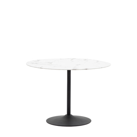 Fielding Dining Table - Marble/Black - hus & co.