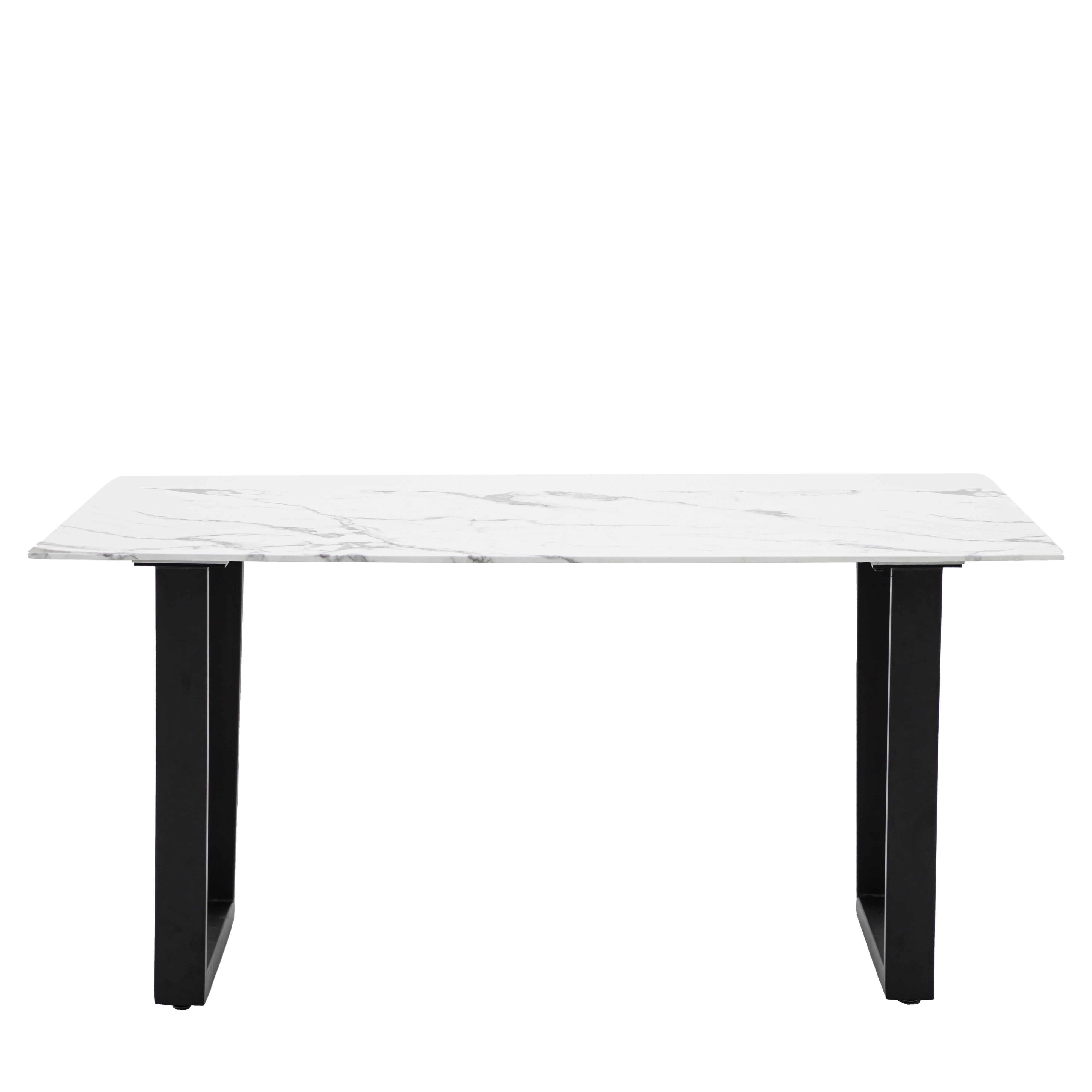 Davidson Dining Table - White - hus & co.