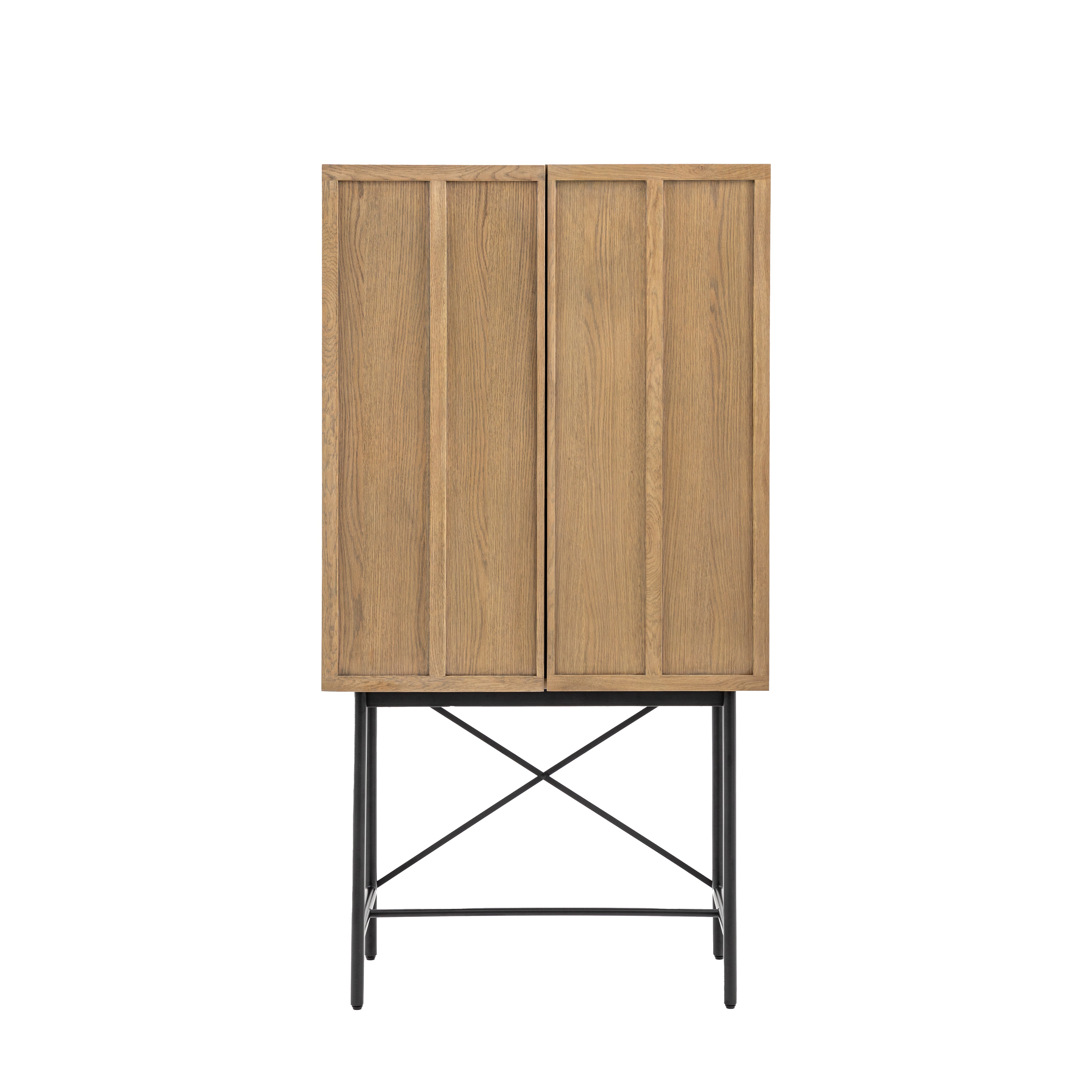 Panelled 2 Door Cocktail Cabinet - hus & co.