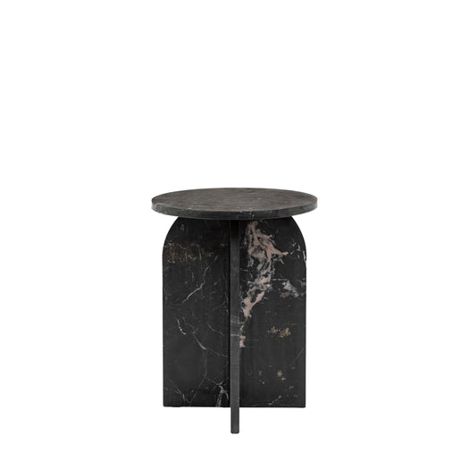 Amalfi Side Table - Black - hus & co.