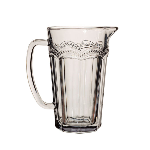 Clarisse Glass Jug Grey - hus & co.