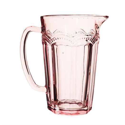 Clarisse Glass Jug Pink - hus & co.