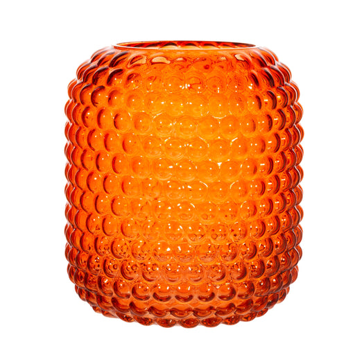 Amber Glass Bobble Vase - hus & co.