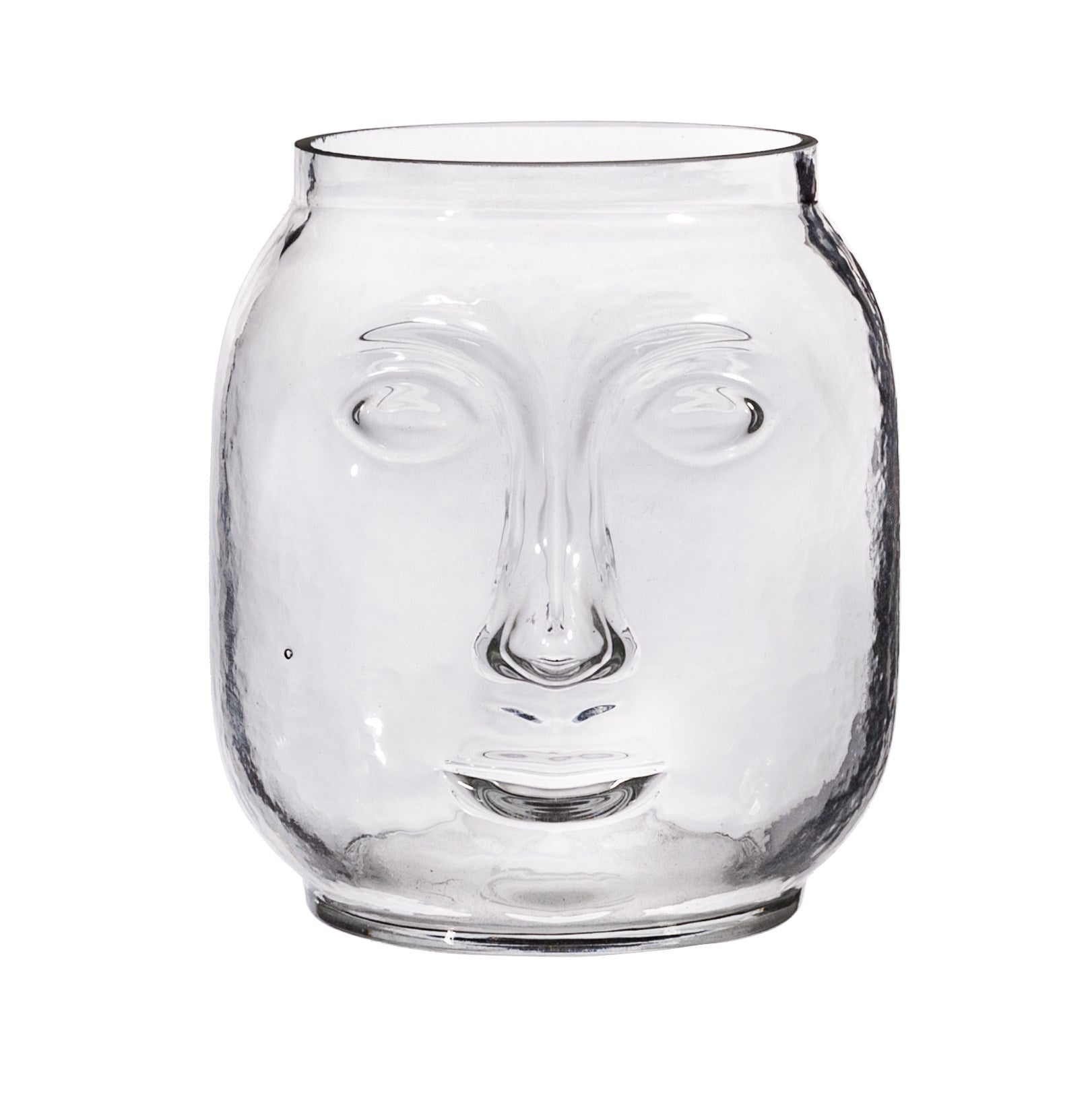 Clear Face Vase - hus & co.