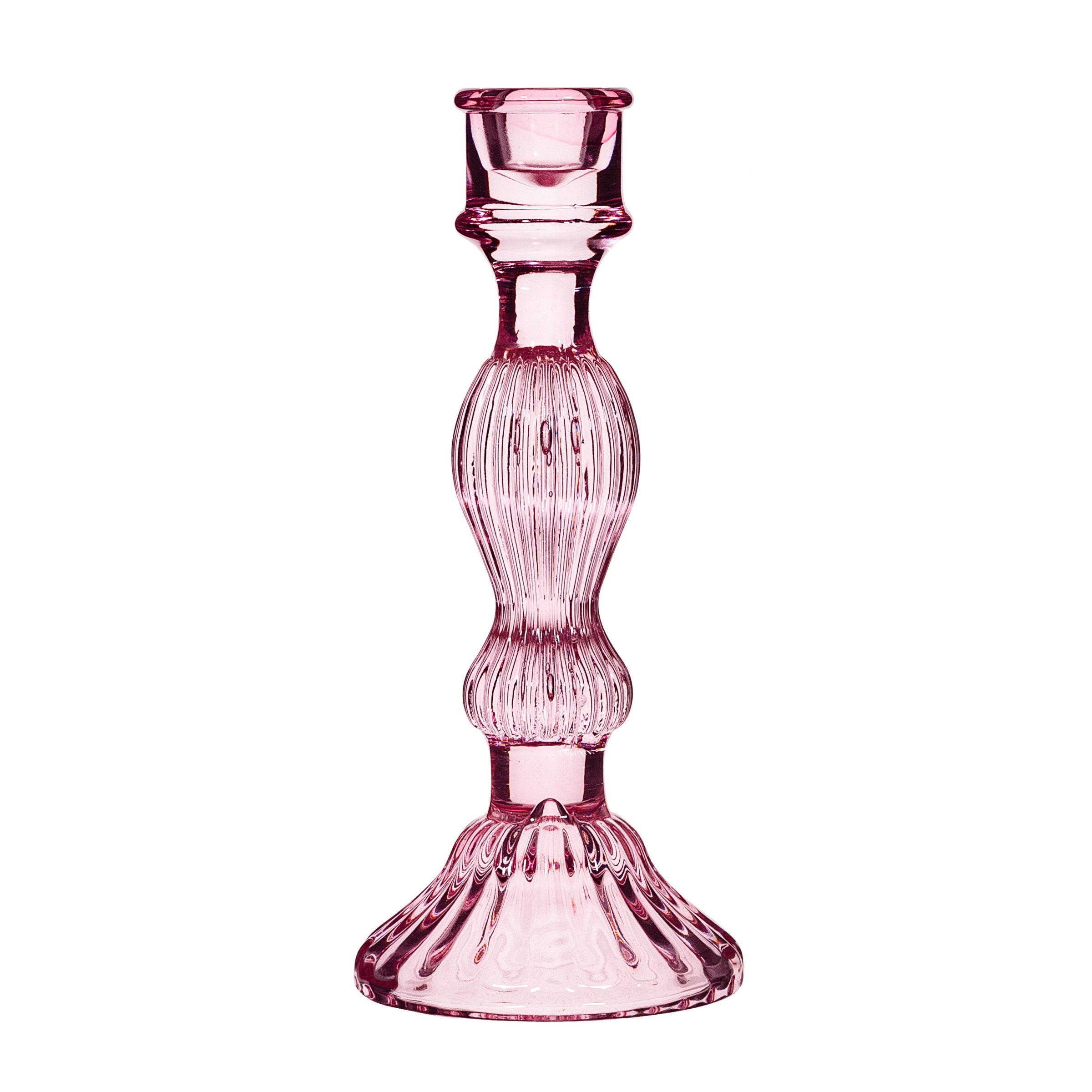 Pink Vintage Candleholder - hus & co.