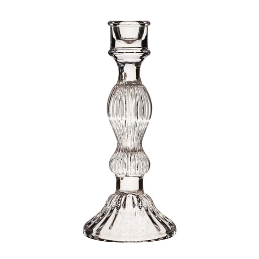 Clear Vintage Candleholder - hus & co.