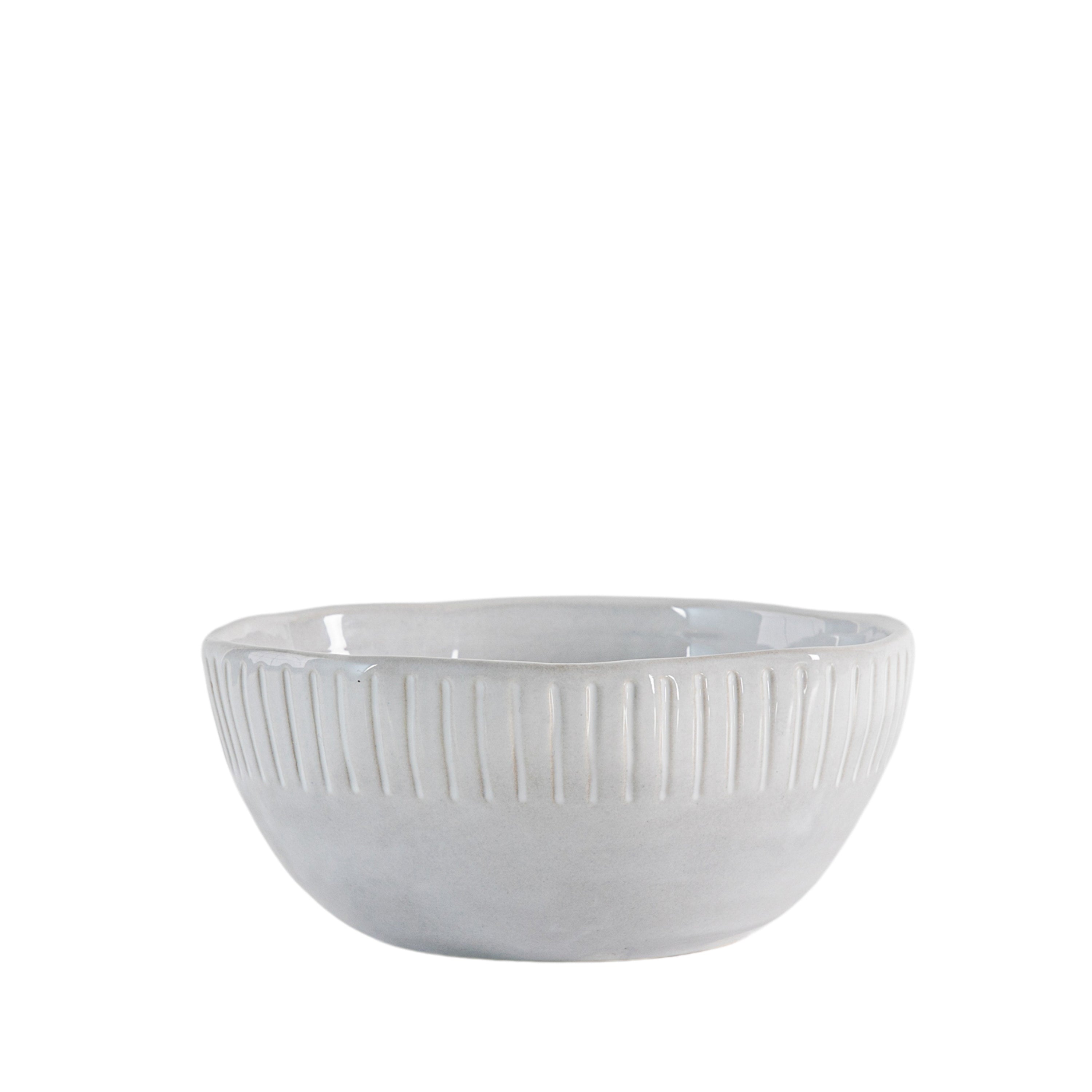 Organic Ridged Cereal Bowl (Pack of 4) - HUS & CO.