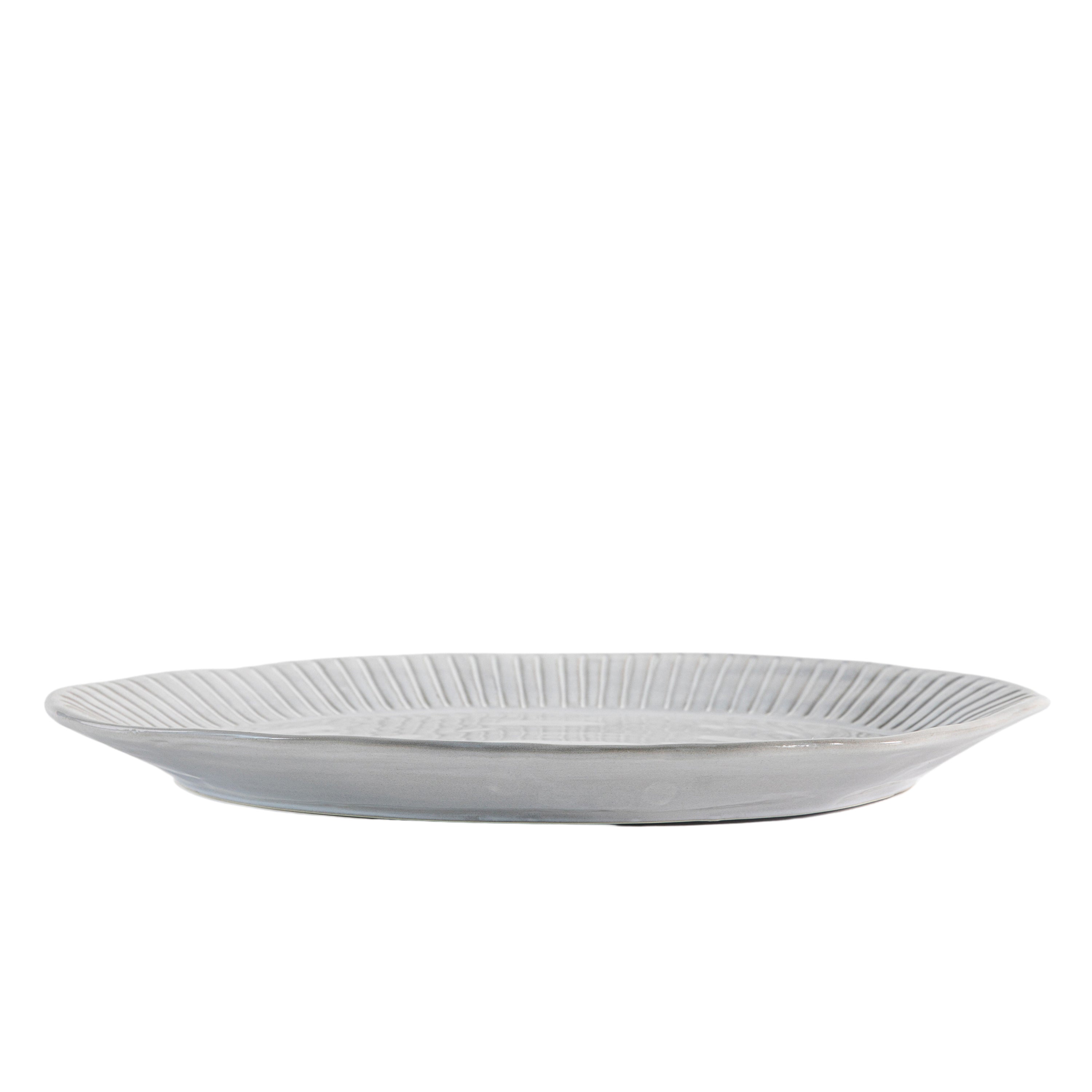 Organic Ridged Platter - HUS & CO.