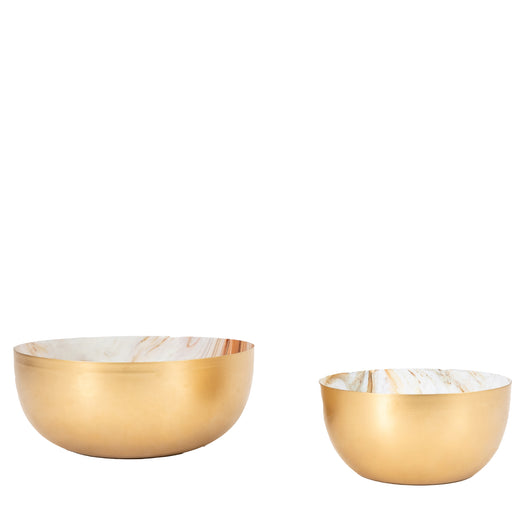 Sahara Marbled Bowls (Set of 2) - HUS & CO.