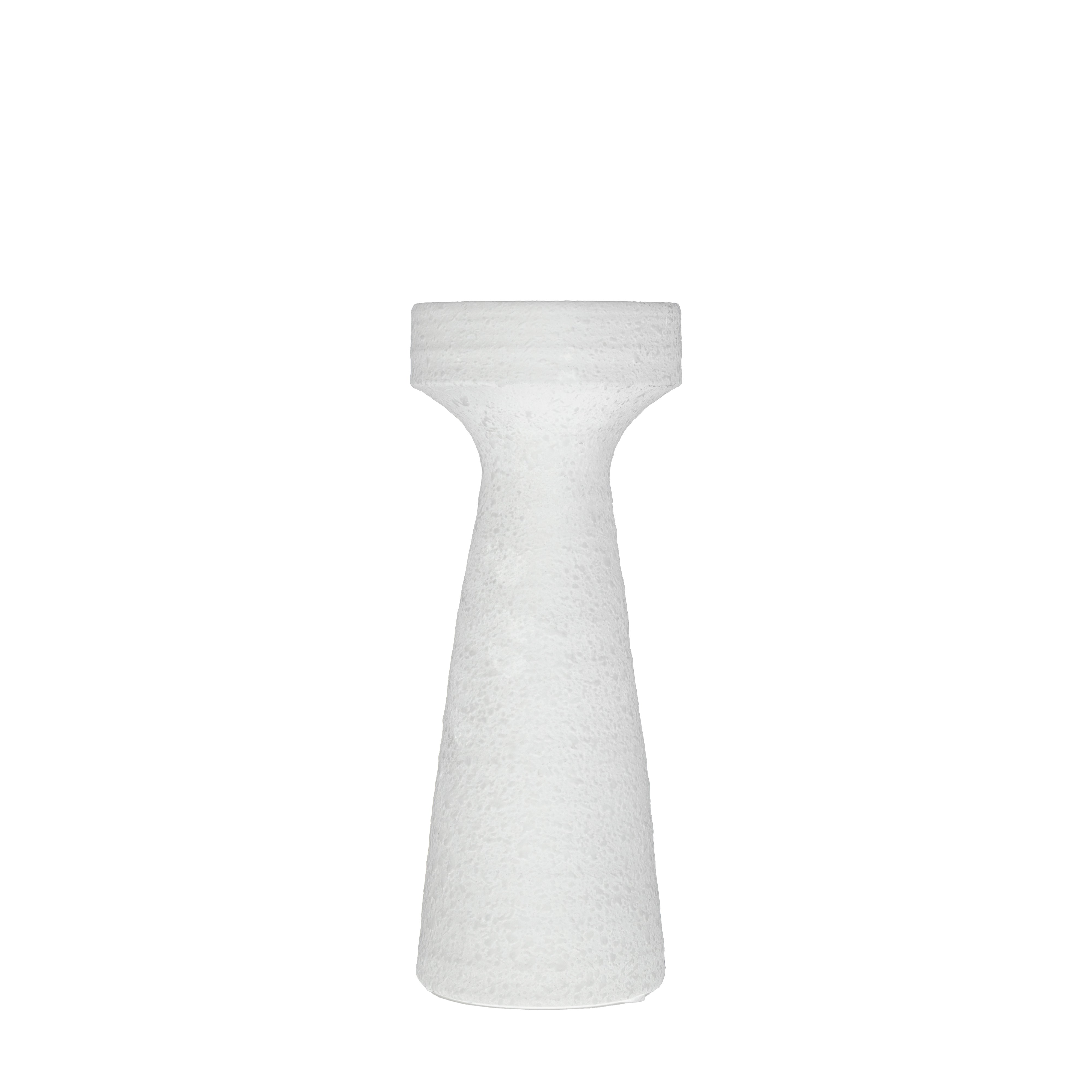 Luna Pillar Holder - White - hus & co.