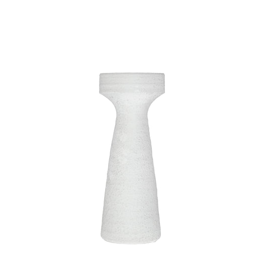 Luna Pillar Holder - White - hus & co.