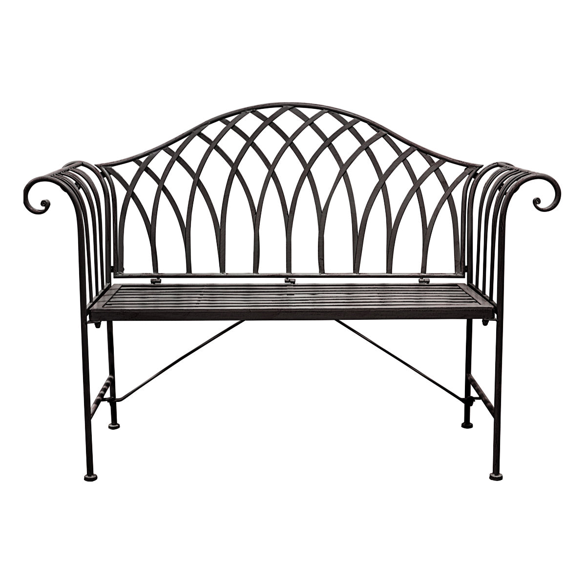 Duchess Outdoor Bench - Black - HUS & CO.