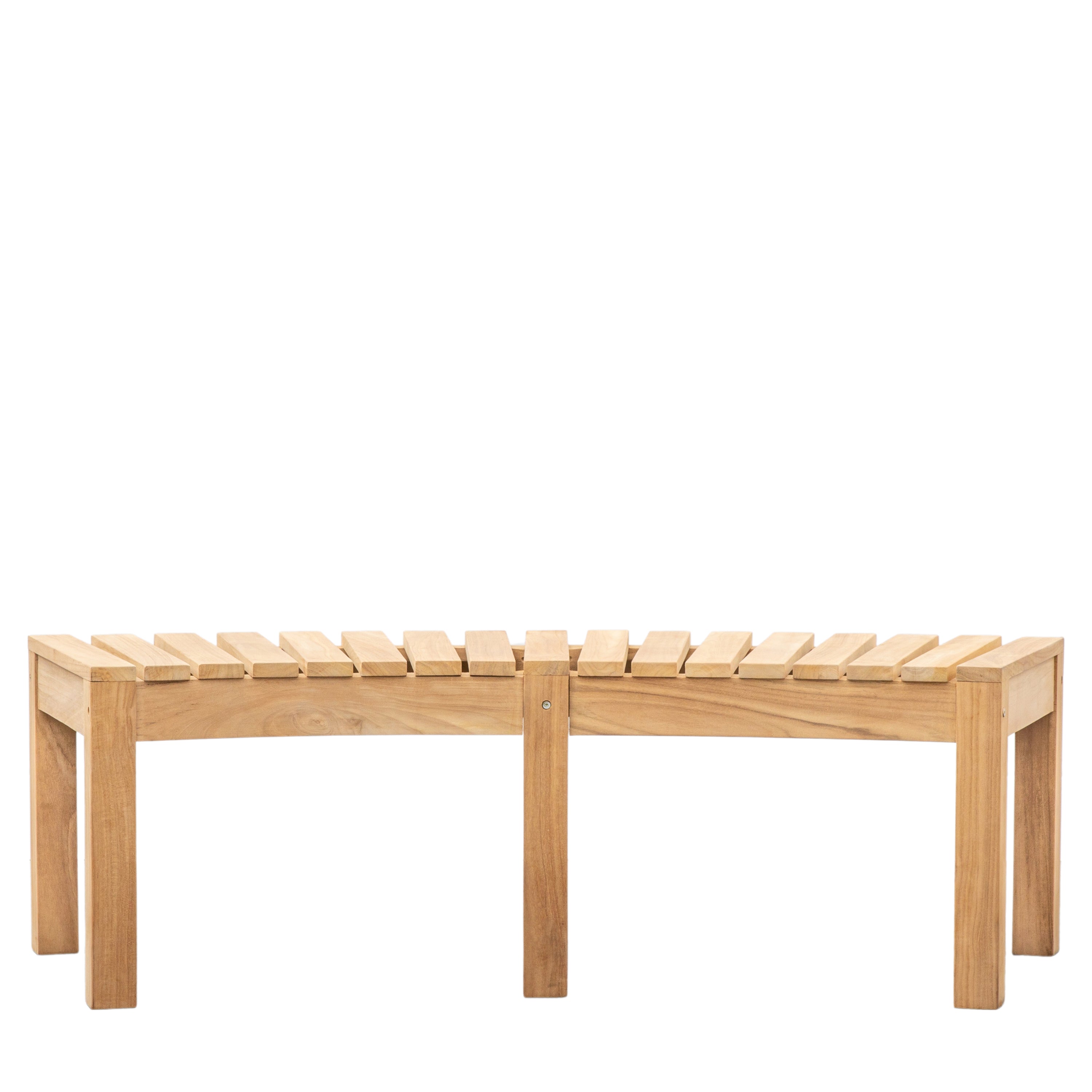 Short Champillet Outdoor Bench - HUS & CO.