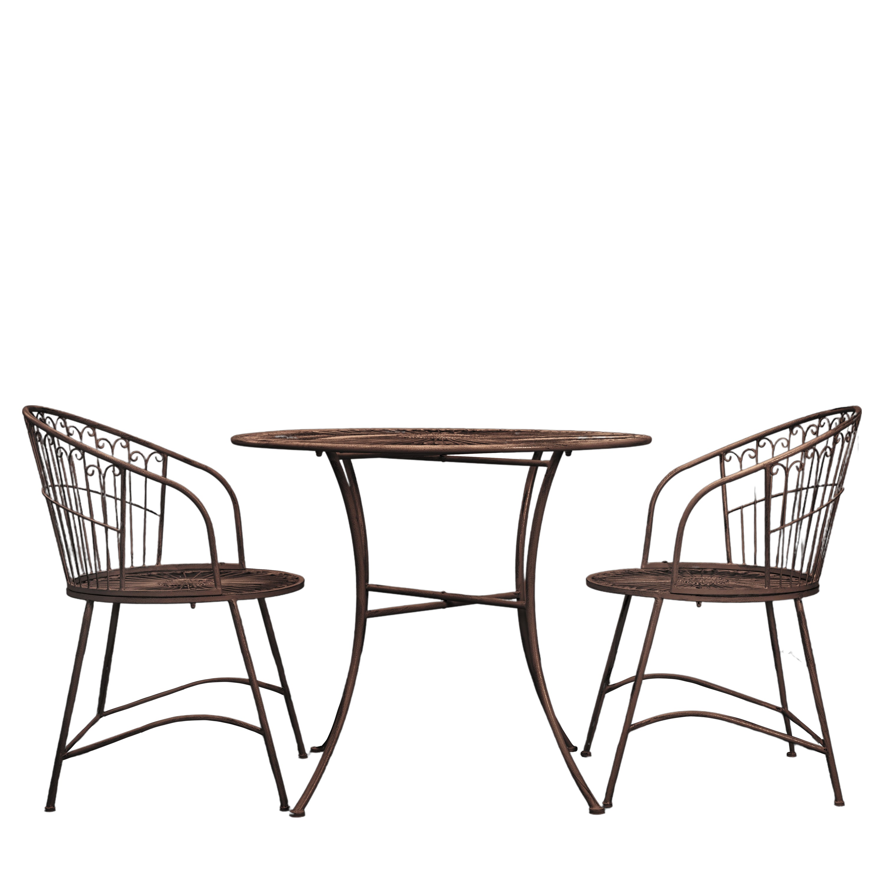 Siracusa 2 Seater Bistro Set - Noir - HUS & CO.