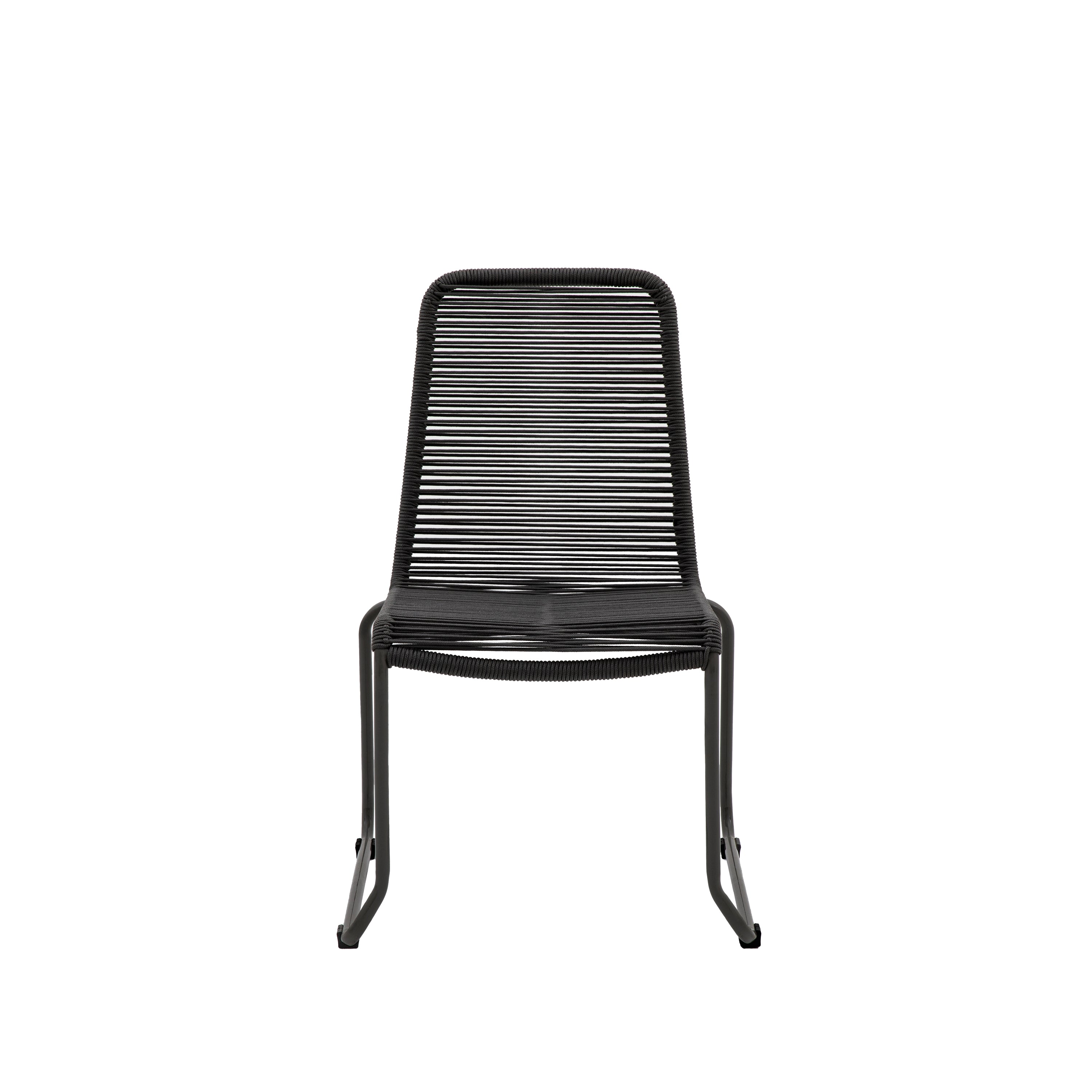 Corletto Outdoor Dining Chair 2pk - Black - HUS & CO.