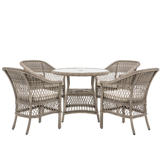 Menton 4 Seater Dining Set - HUS & CO.